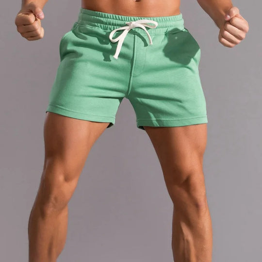 Casual shorts til mænd i 100 % bomuld