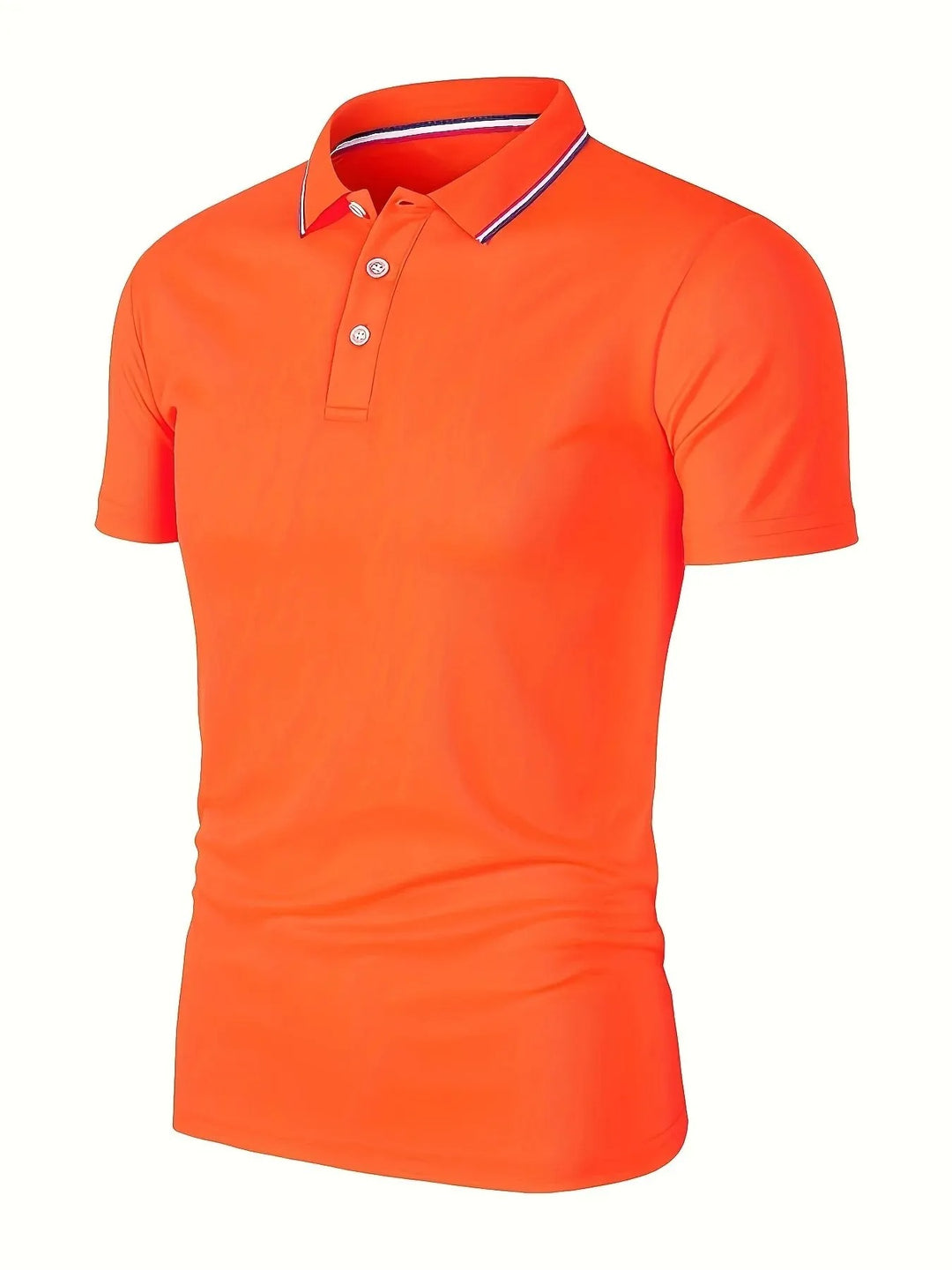 Herre afslappet åndbar poloshirt